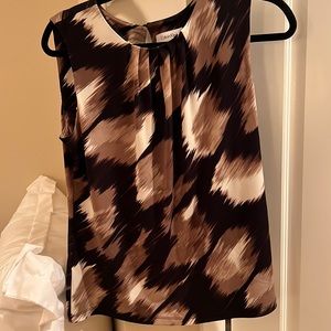 Calvin Klein Medium Black and Tan top